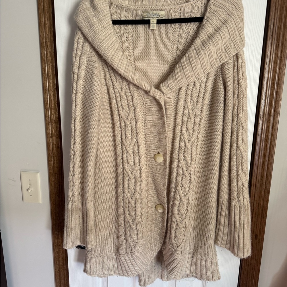 Cozy Cream Cable Knit Sweater
